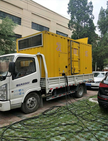 肥西发电车出租-柴油发电机组排烟系统设计要求及其考虑因素